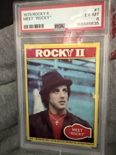 1979 Topps Rocky II # 1 Meet 