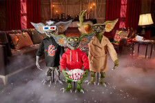 5 Ft Animated 3-Piece Gremlins Halloween Animatronic Prop By Home Accents picture