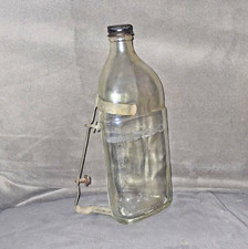 Vintage 1960s GM Glass Windshield Washer  Bottle Optikleen Reservoir Bracket picture