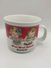Vintage 1989 Campbell's Soup Mm Mm Good Soup 14oz Cup Bowl Coffee Mug Westwood picture
