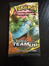 Pokemon Sun&Moon Team Up Booster Pack Factory Sealed New Venusaur & Celebi Art picture