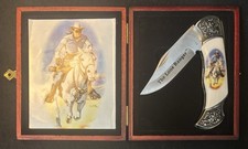 Rare Vintage Lone Ranger Collectible Memorabilia Pocket Knife in Original Case  picture