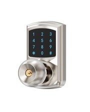 HIDALIFE Keyless Entry Door Lock HL-668K Satin Nickel 1pack, picture