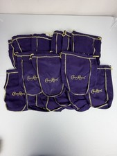 Crown Royal Bags Bulk Lot of 15 Purple Bags 9