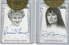 Xena Art & Images sets Lucy & Renee- Auto Gallery Portraits Warrior base cards picture