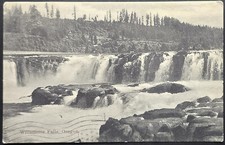 1909 Willamette Falls Oregon RPPC Starbuck WA Cancel to Walla Walla WA picture