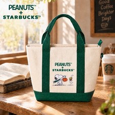 2026 Starbucks x Peanuts Snoopy Tote Bag Limited Edition Brand New picture