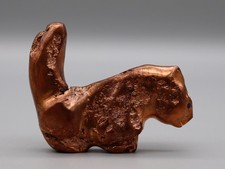 Dee Edaakie Copper Nugget Zuni Fox Fetish picture