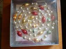 #5 New Pier 1 Glass Garland Never Taken Out Of The Box picture