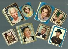 1937 Garbaty Film-Lieblinge Film Star Embossed Tobacco Card, You Pick picture