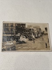Vintage Rppc Real Photo Postcard North Yakima Washington Blossom Festival Parade picture