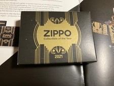 Zippo Limited Edition Lighter 2021 COTY Art Deco #49500 New In Box picture