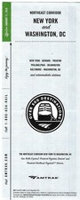 Amtrak-Northeast Corridor Timetable-2016-LAST PRINTED TIMETABLE-RARE COLLECTOR'S picture