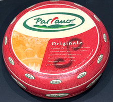 ⭐NICE⭐ RARE PARRANO CHEESE WHEEL PLASTIC STORE DISPLAY ADVERTISING PROP BOSKA picture