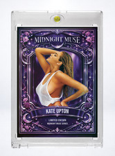 Kate Upton Midnight Muse SP Custom Holographic Trading Card | Limited Edition picture