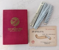 The Golden Rule 1954 Lutterloh - Printed in Germany - Vintage Sewing - Rare Find picture