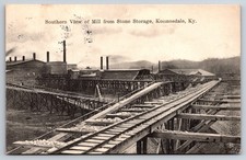 Kosmosdale Kentucky Louisville Southern View Mill Stone Storage Railroad PC picture