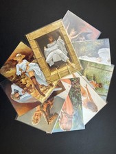 Vintage ASLAN Pin-Up Risque Vintage French Art Postcards Lot of 9. picture