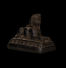 Sphinx Statue legendary lion guardian of ancient royal tombs, Pharaonic relic picture