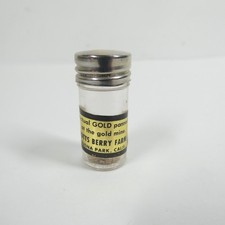 Real Gold Dust Panned At Knott’s Berry Farm Vintage Souvenir Vial picture