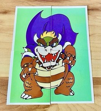 1992 Merlin Nintendo Super Mario Bros. Bowser Rookie Sticker Lot Complete Mint picture