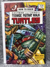 HOW TO DRAW EASTMAN LAIRD'S TEENAGE MUTANT NINJA TURTLES 1986 Solson Comic TMNT picture