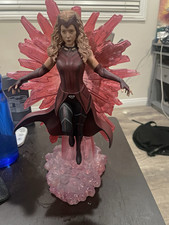 Scarlet Witch Plastic Figure w/ Red Energy Effect Display Base picture