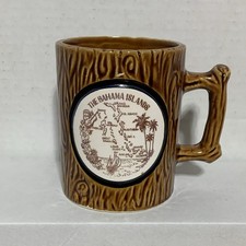 Vintage Tiki Bahama Island Coffee Mug. MCM Retro picture
