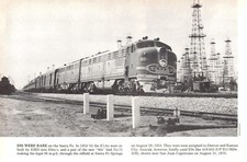 Amtrak Used E9s like 416/452 UP 911/Milw 35B San Juan Capistrano Vtg Mag Excerpt picture