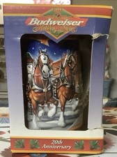1999 Budweiser Holiday Stein NIB picture
