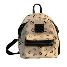 Loungefly Disney Jack Skellington Faces Mini Backpack Nightmare Before Christmas picture