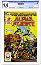 Alpha Flight 1D CGC 9.8 1983 3986099022 1st app. Puck picture