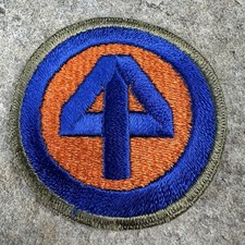 ORIGINAL WWII WW2 US ARMY PATCH OD Border 44th INFANTRY DIVISION picture