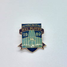Pro Football Hall of Fame Mel Blount 1989 Pin Lapel Enamel Collectible picture
