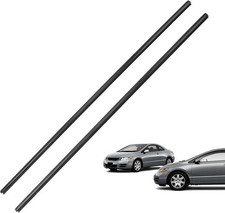 Front Door Window Belt Molding Weatherstrip for Honda Coupe 2D 06-11 Exterior Do picture