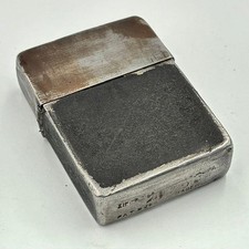 Vintage ZIPPO 1942 4-Barrel Black Crackle picture