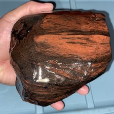 3 Pounds 9.47 Oz Mahogany Obsidian Large Lapidary Rough Stone picture