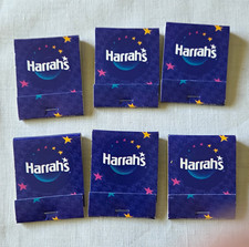 Harrah's Casino Matchbooks Lot of 6 Harrah’s Casino Theme Matchbooks picture