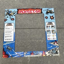 Original Monitor Bezel twin Cobra 22 1/4 X 21 ARCADE GAME ART picture