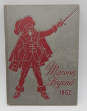 Vintage 1962 De La Salle High School New Orleans La Maroon Legend Yearbook picture