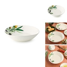 Certified International Olivia 128oz Stoneware Bowl 13in Mediterranean Olive picture