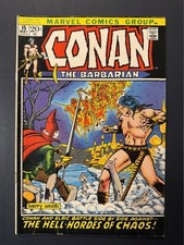 Conan The Barbarian #15 1972 KEY 1st Full Kulan Gath 2nd Elric FN 7.0 picture