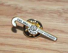 One Small Step Forward Collectible White Cane Optimist Club Lapel Pin picture