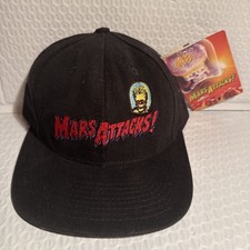 Mars Attacks Vintage 1996 Movie GIANT-Hat adjustable Topps Comic 100% Cotton picture