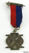 Chi Phi Sparks Medal Sterling Silver fraternity Pin Greek Society Skull Flowers picture