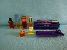 NOS Mixed Brands Lot of 7 Collectible Perfume Miniatures Estée Belara Tabu  picture