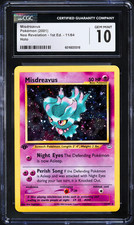 2001 POKÉMON 1ST EDITION MISDREAVUS NEO REVELATION HOLO #11/64 CGC 10 GEM MINT picture