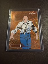 2023 UD Allegiance Marvel Secret Wars 1984 Professor X Orange Glitter /199 picture