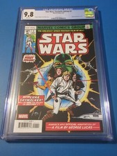 Star Wars #1 Facsimile Reprint CGC 9.8 NM/M Gorgeous Gem Wow picture