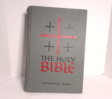 1961 The Holy Bible Confraternity Version American Catholic Edition Benziger Bro picture
